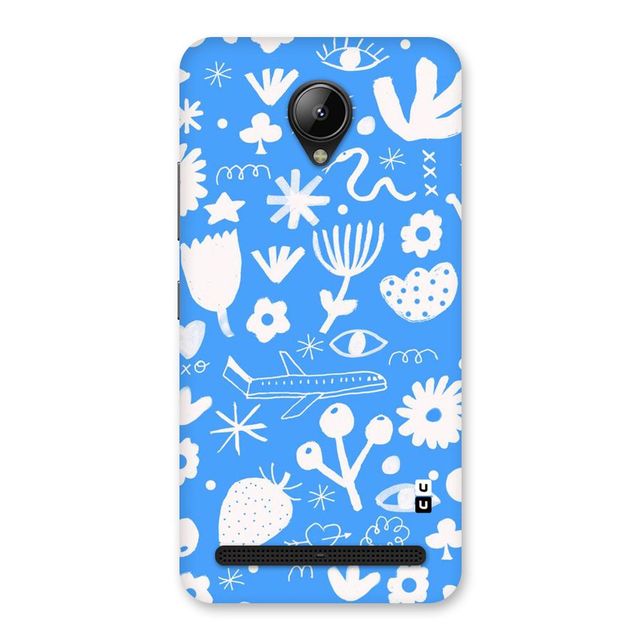 Space Blue Pattern Back Case for Lenovo C2