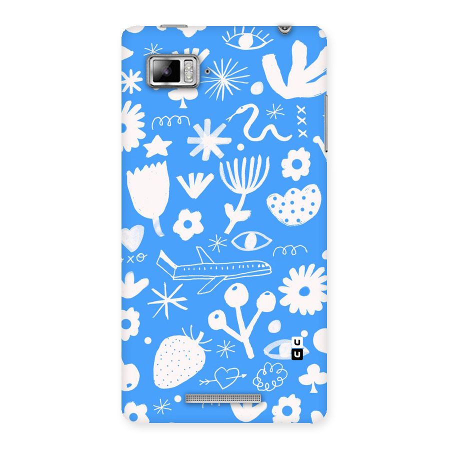 Space Blue Pattern Back Case for Lenovo Vibe Z K910