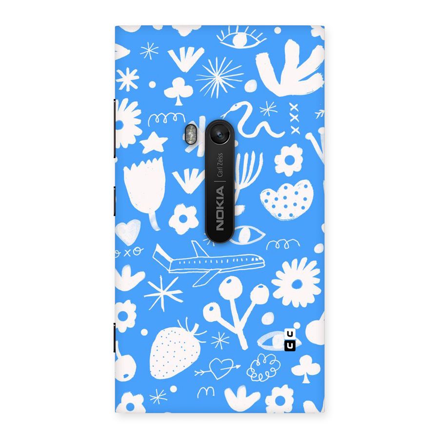 Space Blue Pattern Back Case for Lumia 920