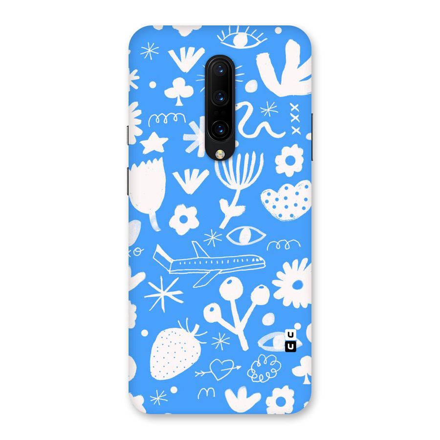 Space Blue Pattern Back Case for OnePlus 7 Pro
