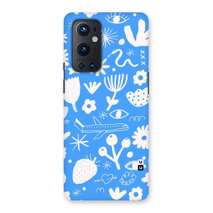 Space Blue Pattern Back Case for OnePlus 9 Pro