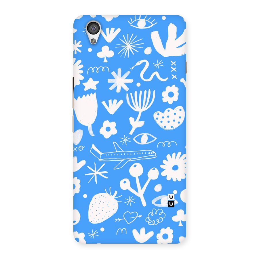 Space Blue Pattern Back Case for OnePlus X