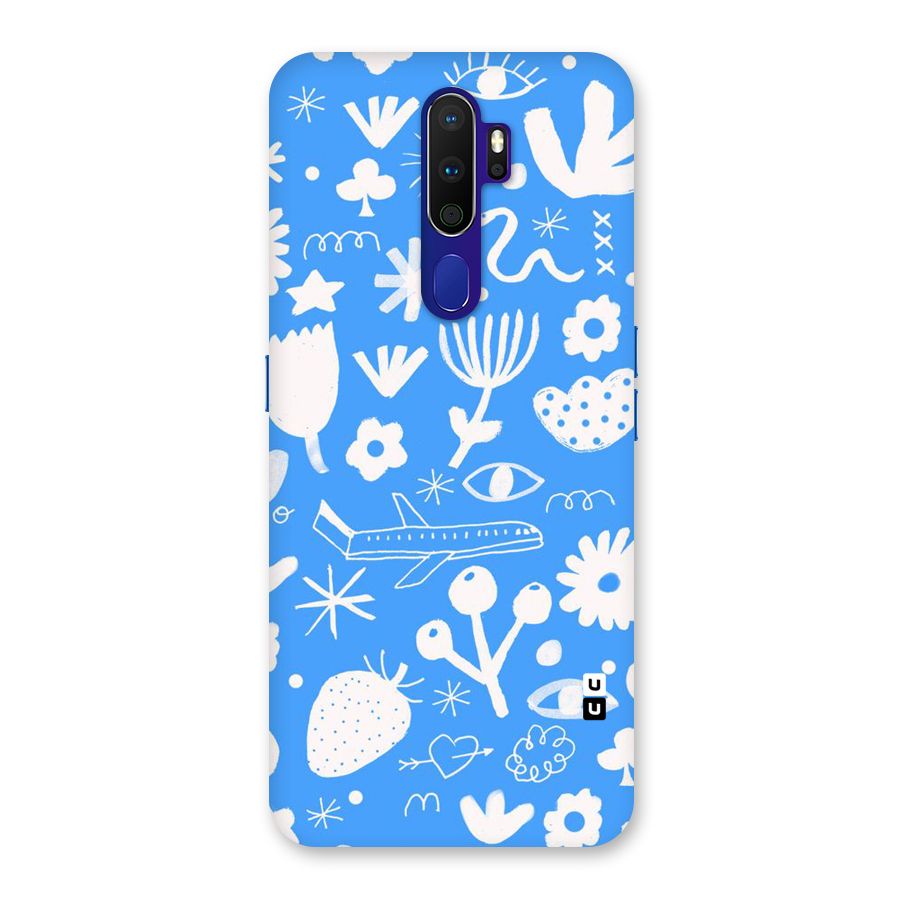 Space Blue Pattern Back Case for Oppo A9 (2020)