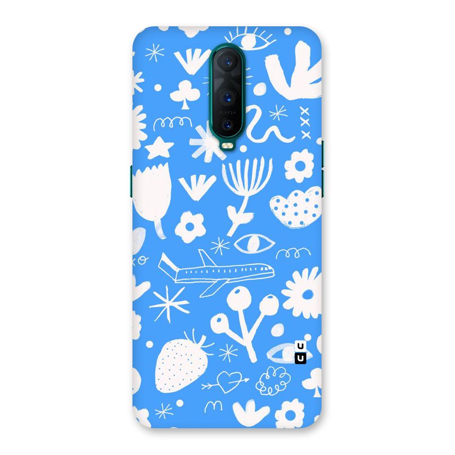 Space Blue Pattern Back Case for Oppo R17 Pro