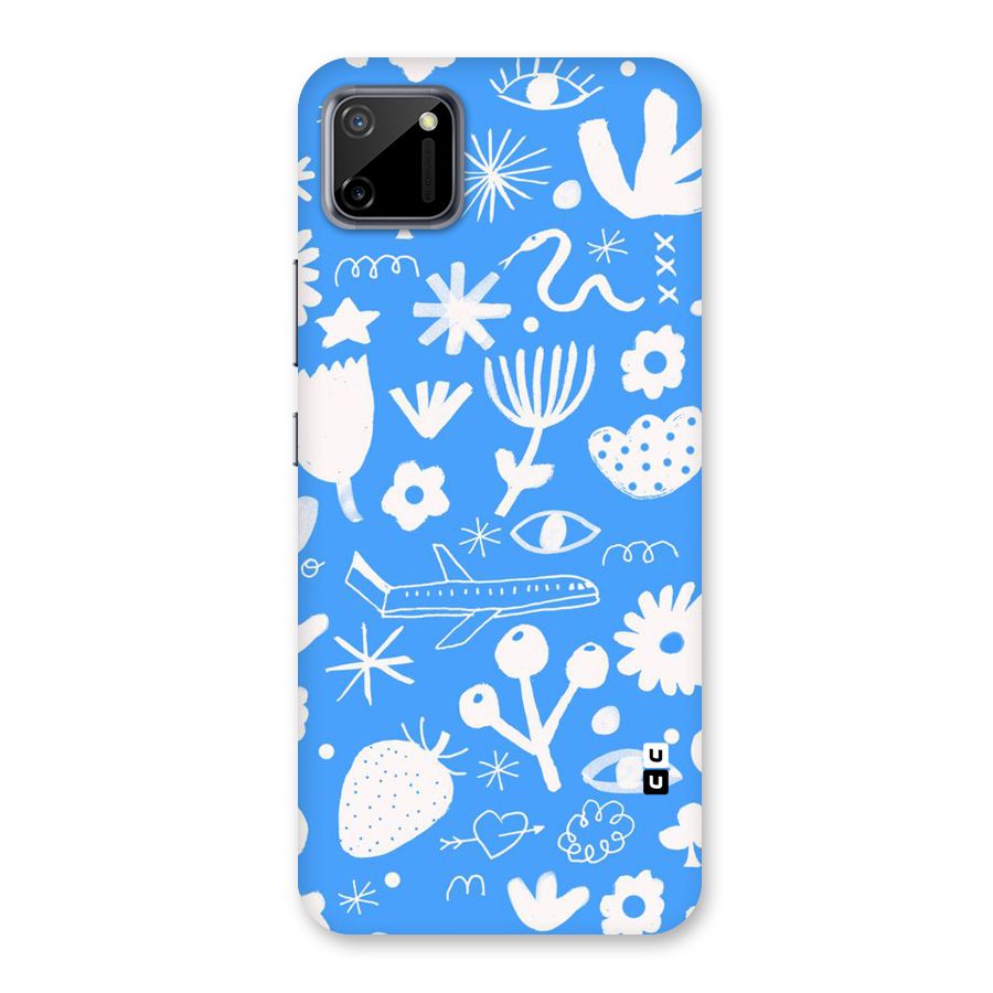 Space Blue Pattern Back Case for Realme C11