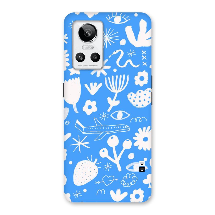 Space Blue Pattern Back Case for Realme GT Neo 3