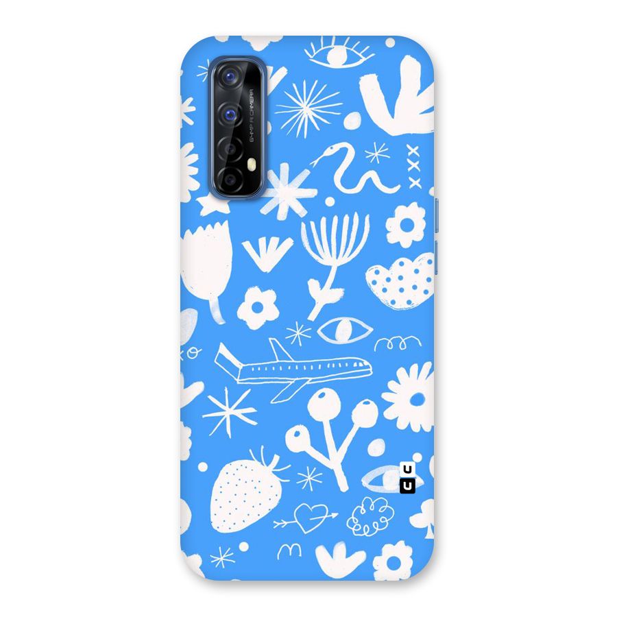 Space Blue Pattern Back Case for Realme Narzo 20 Pro