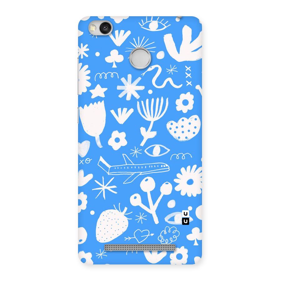 Space Blue Pattern Back Case for Redmi 3S Prime