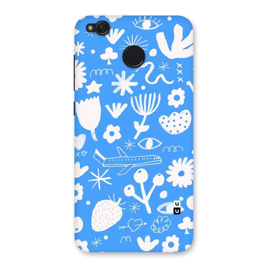 Space Blue Pattern Back Case for Redmi 4