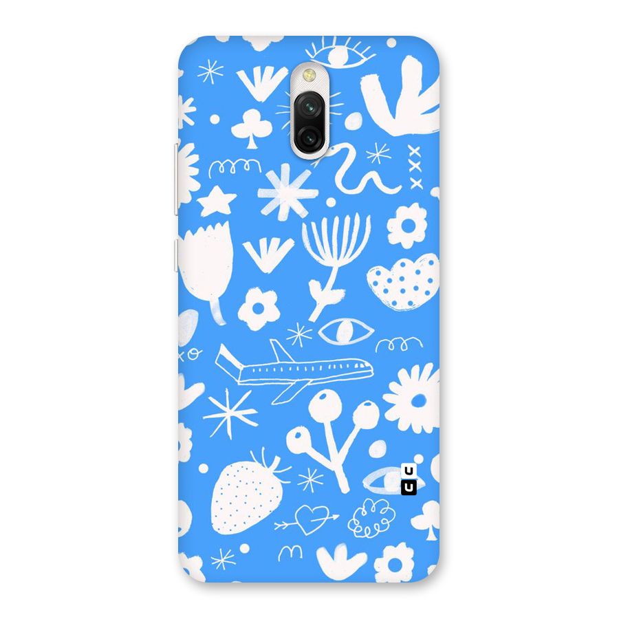 Space Blue Pattern Back Case for Redmi 8A Dual