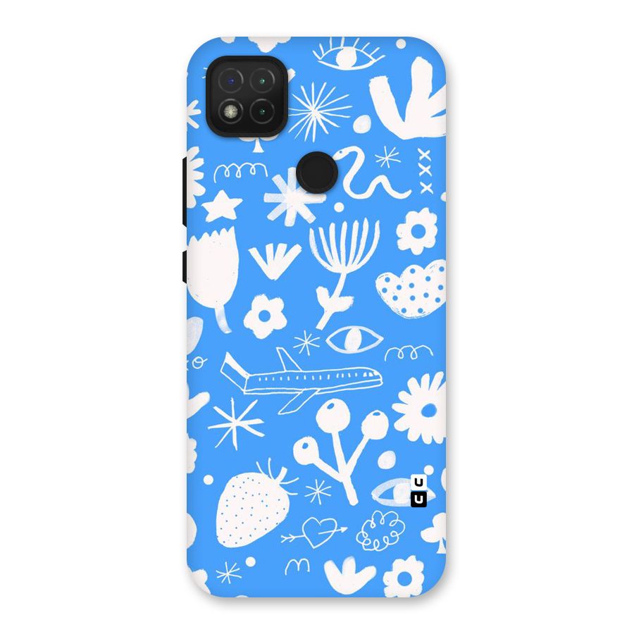 Space Blue Pattern Back Case for Redmi 9