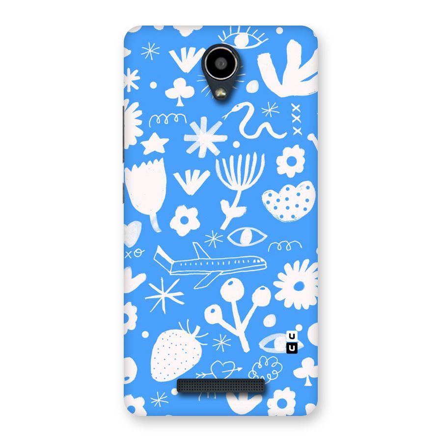 Space Blue Pattern Back Case for Redmi Note 2
