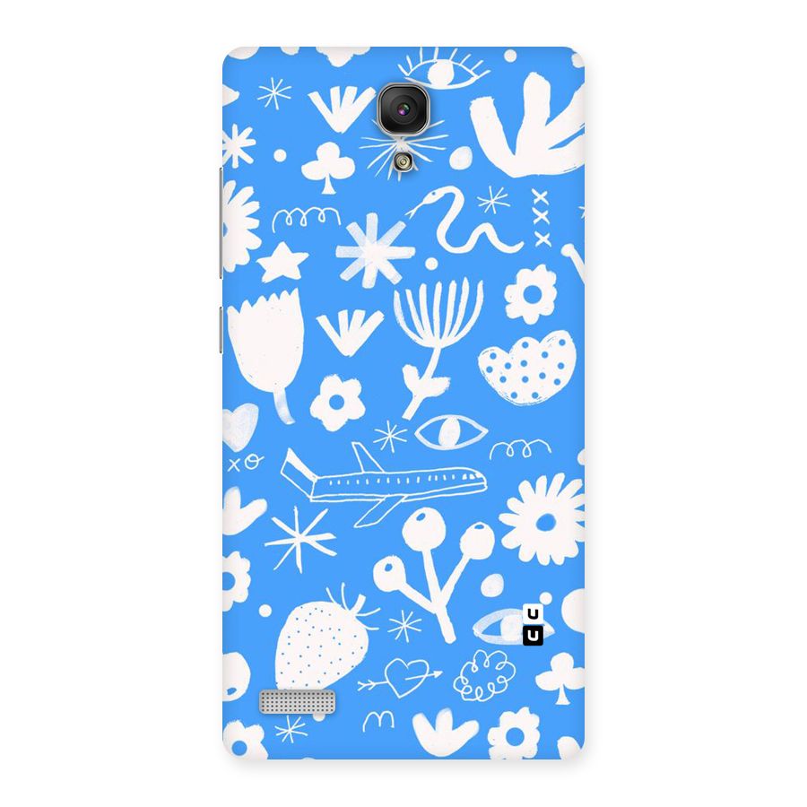 Space Blue Pattern Back Case for Redmi Note Prime