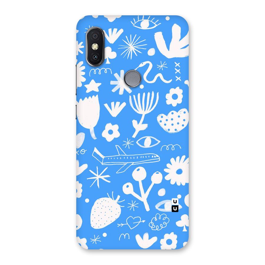 Space Blue Pattern Back Case for Redmi Y2