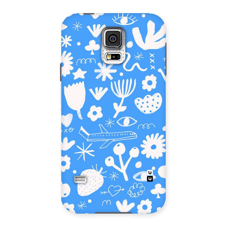 Space Blue Pattern Back Case for Samsung Galaxy S5