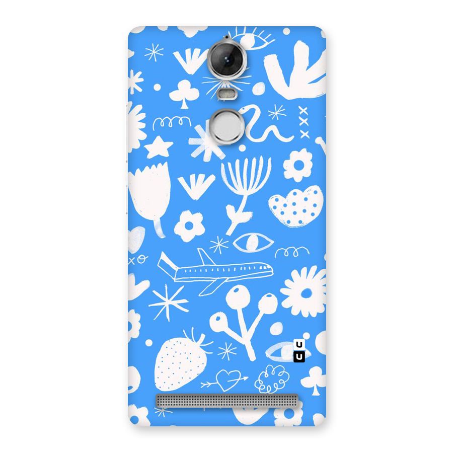 Space Blue Pattern Back Case for Vibe K5 Note