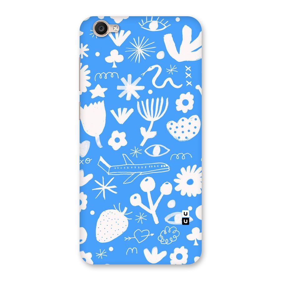Space Blue Pattern Back Case for Vivo Y55