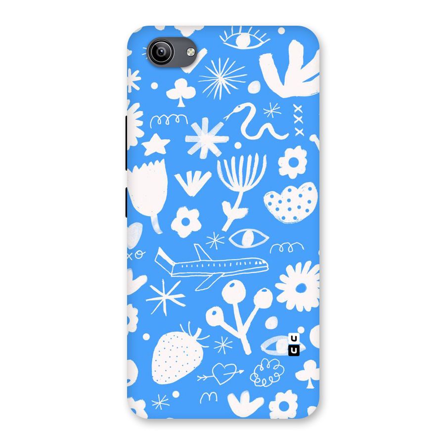Space Blue Pattern Back Case for Vivo Y81i