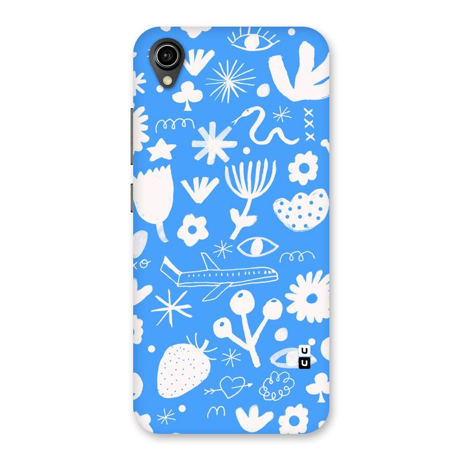 Space Blue Pattern Back Case for Vivo Y90