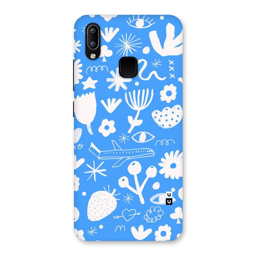 Space Blue Pattern Back Case for Vivo Y93