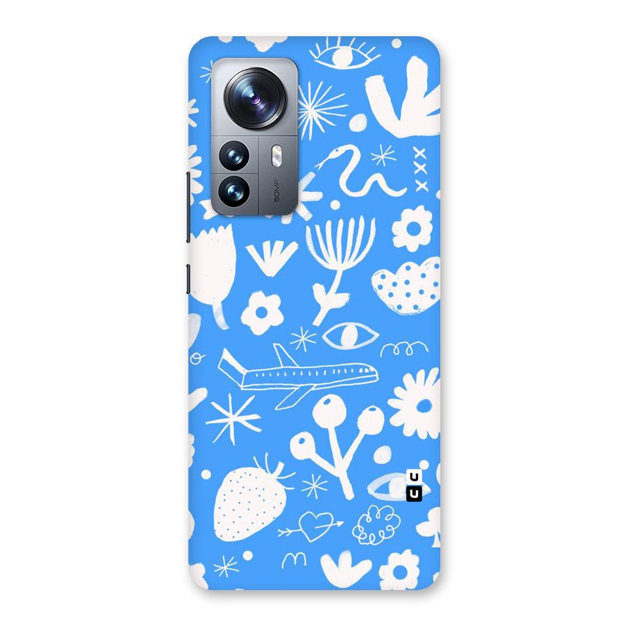 Space Blue Pattern Back Case for Xiaomi 12 Pro