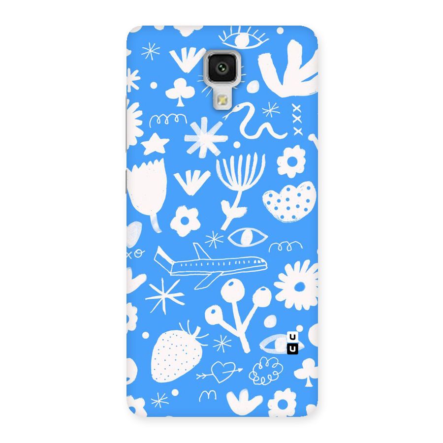 Space Blue Pattern Back Case for Xiaomi Mi 4