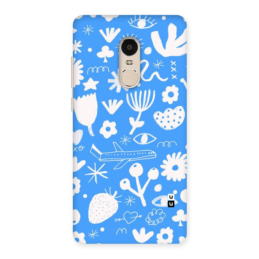 Space Blue Pattern Back Case for Xiaomi Redmi Note 4