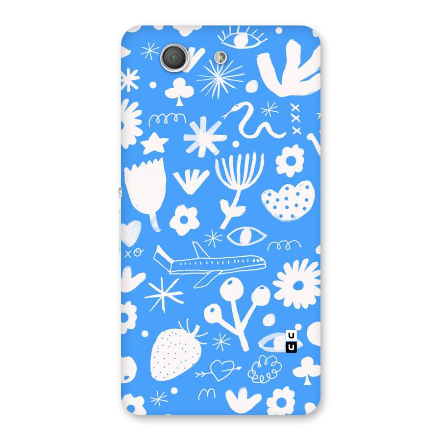 Space Blue Pattern Back Case for Xperia Z3 Compact