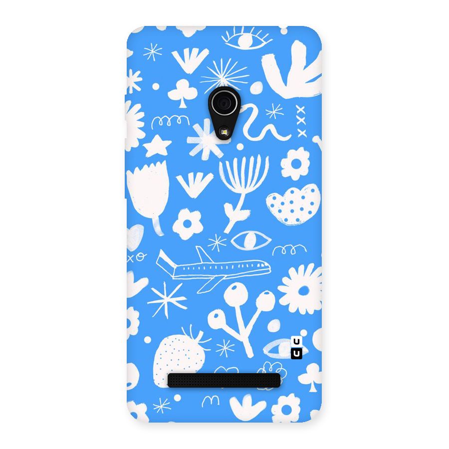 Space Blue Pattern Back Case for Zenfone 5
