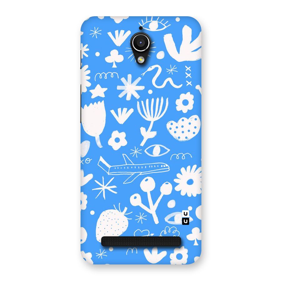 Space Blue Pattern Back Case for Zenfone Go