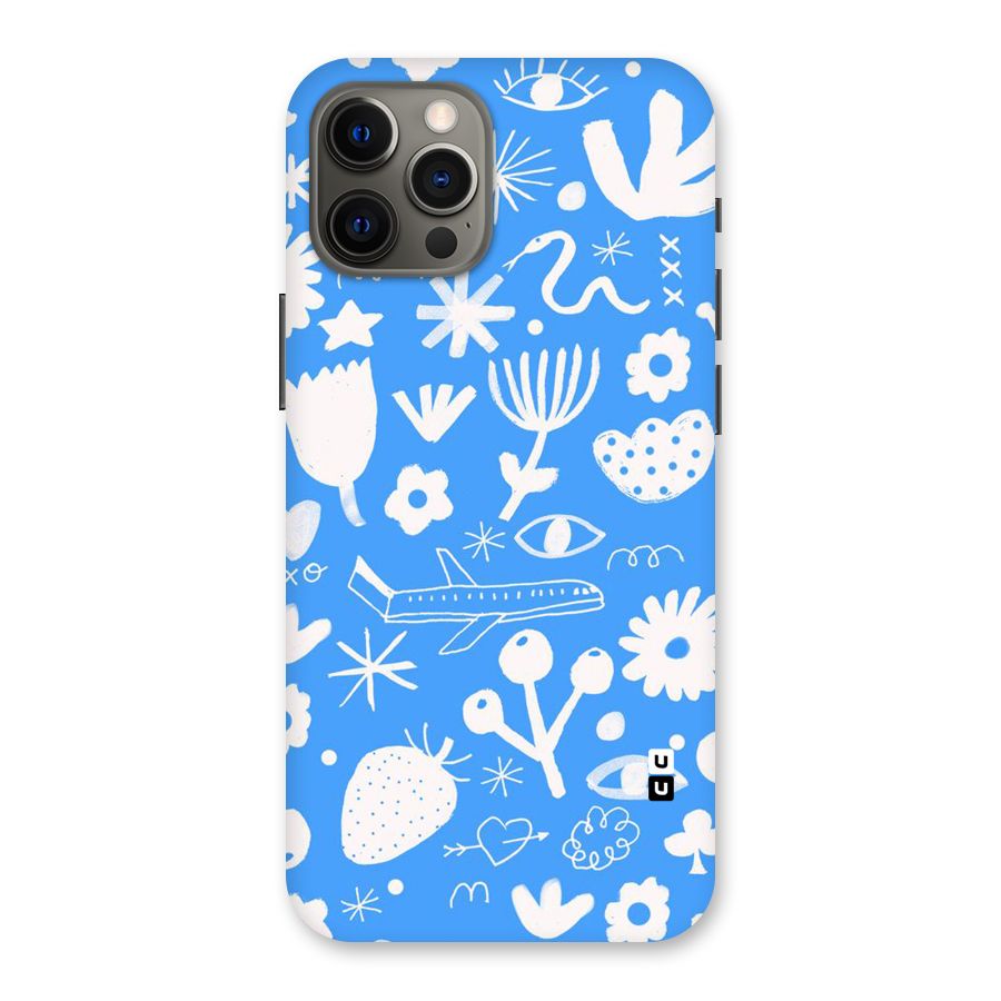 Space Blue Pattern Back Case for iPhone 12 Pro Max