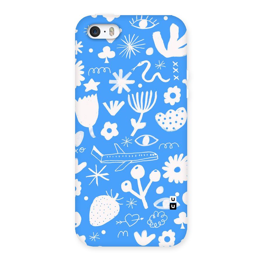 Space Blue Pattern Back Case for iPhone 5 5S