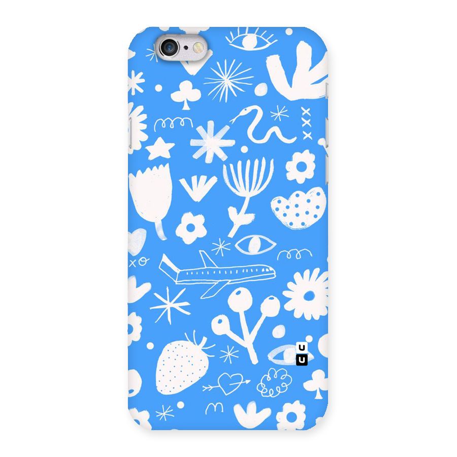 Space Blue Pattern Back Case for iPhone 6 6S