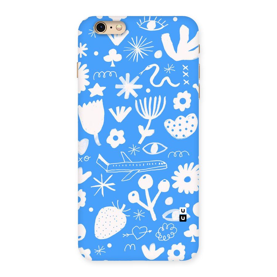 Space Blue Pattern Back Case for iPhone 6 Plus 6S Plus