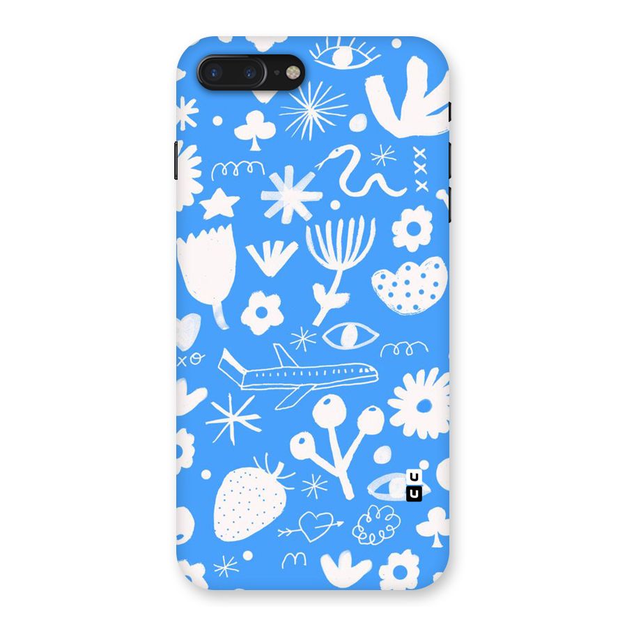 Space Blue Pattern Back Case for iPhone 7 Plus