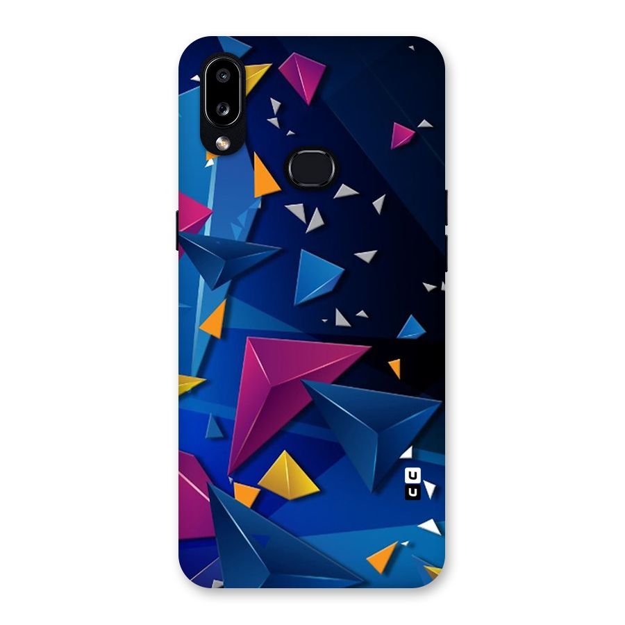 Space Colored Triangles Back Case for Galaxy A10s