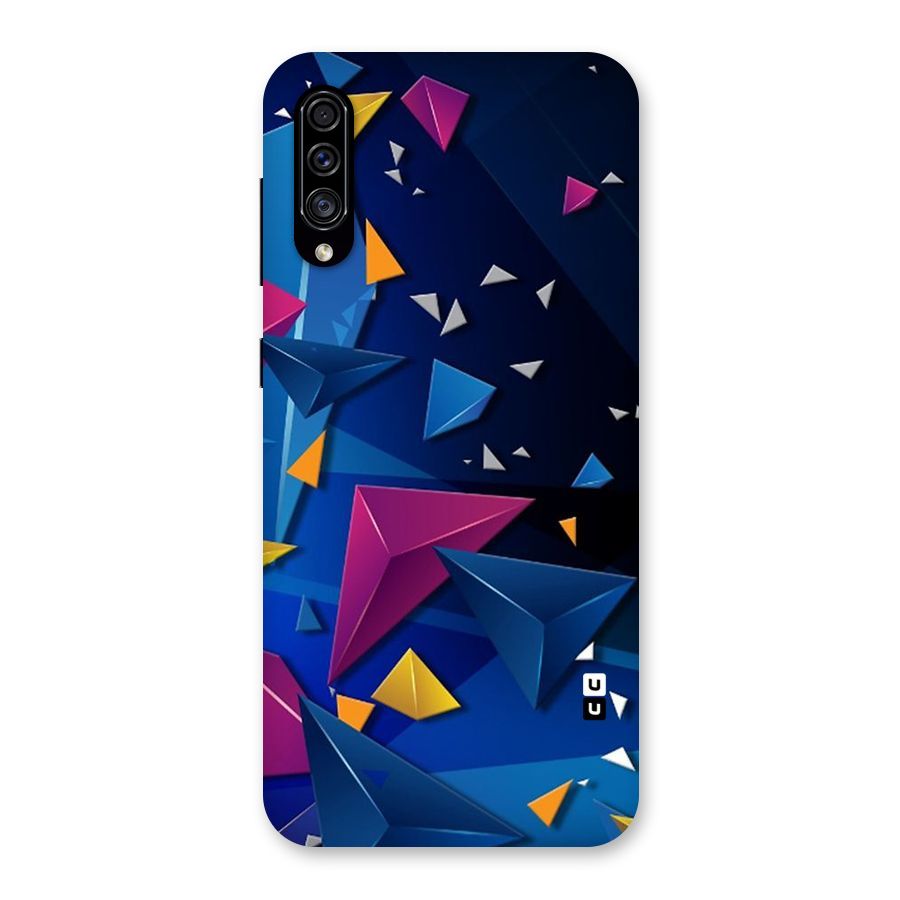 Space Colored Triangles Back Case for Galaxy A30s