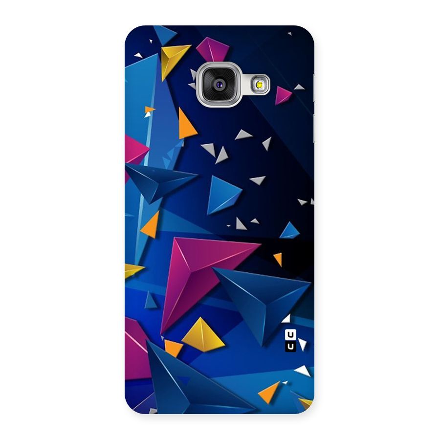Space Colored Triangles Back Case for Galaxy A3 2016