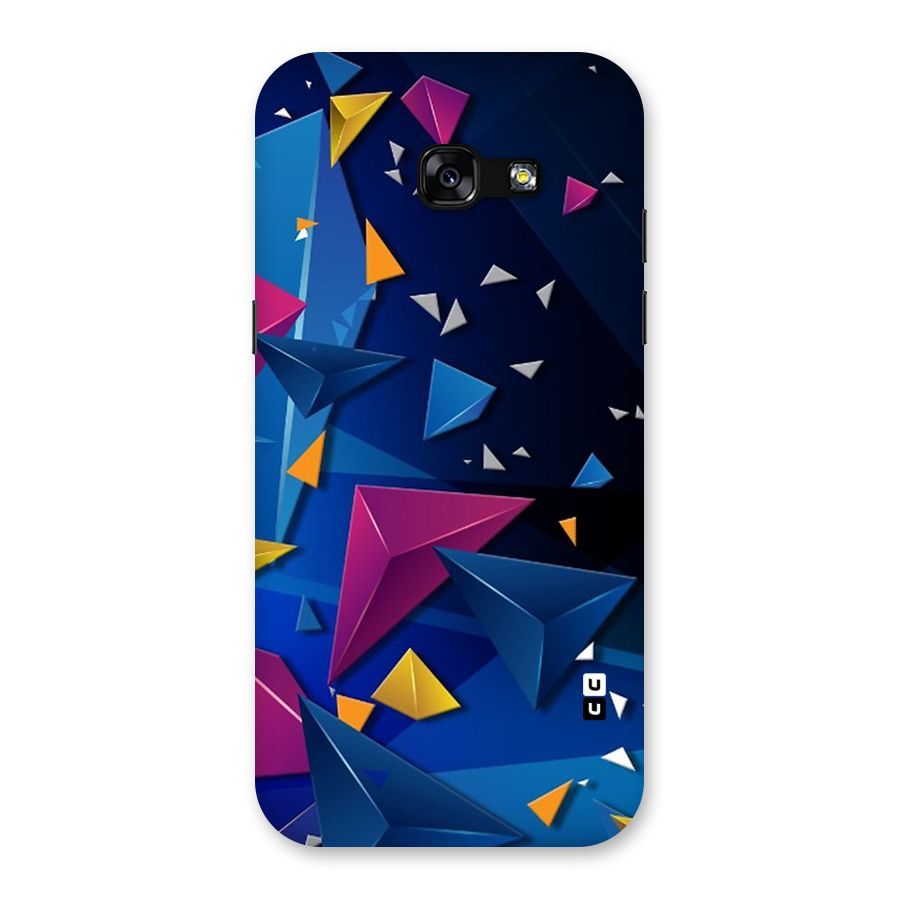 Space Colored Triangles Back Case for Galaxy A5 2017