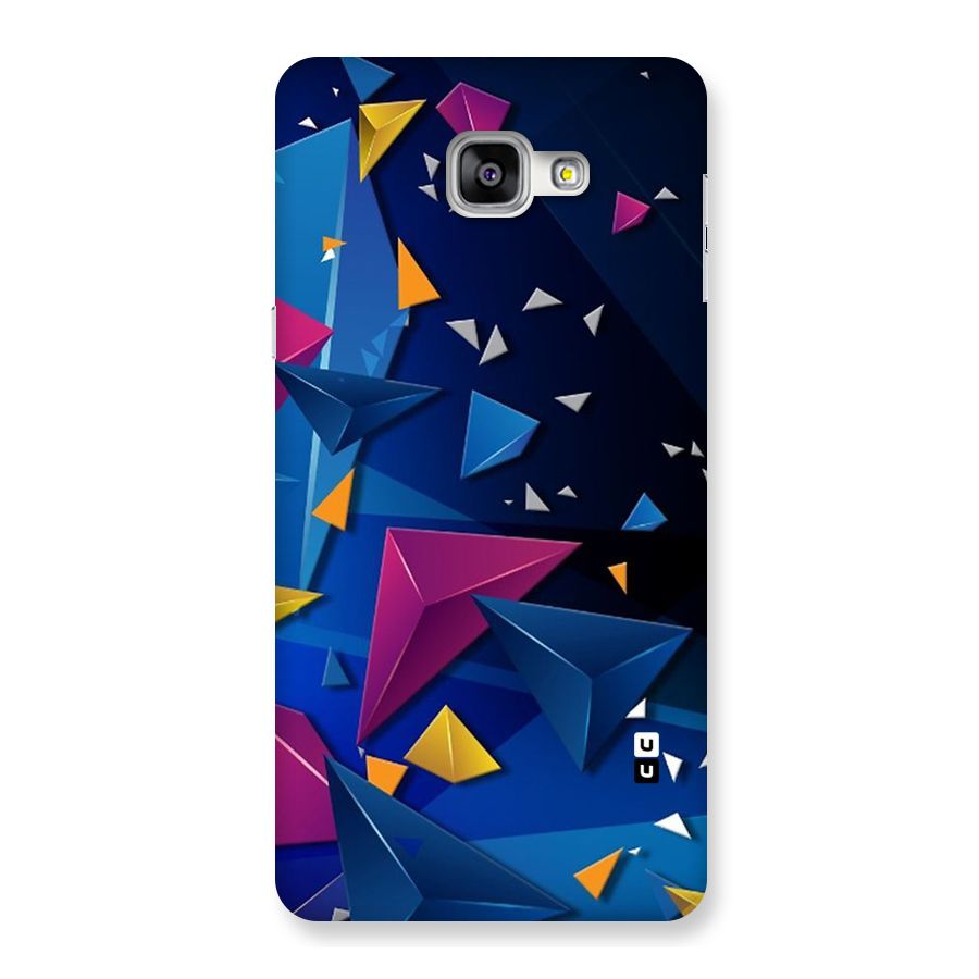 Space Colored Triangles Back Case for Galaxy A9