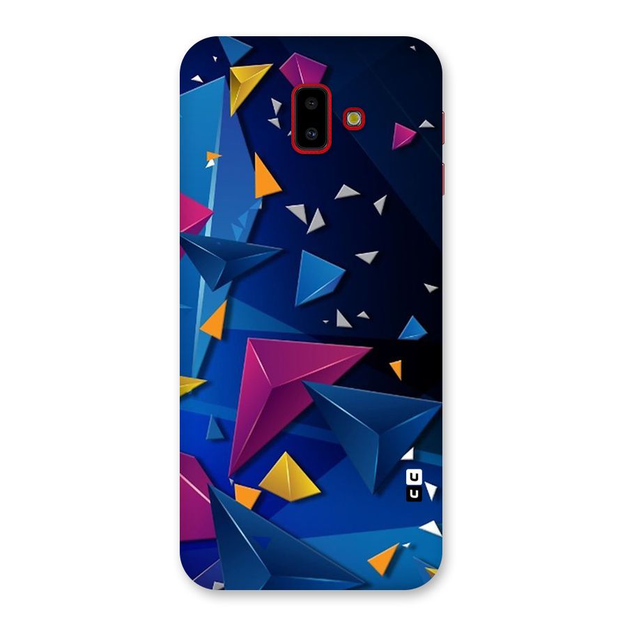 Space Colored Triangles Back Case for Galaxy J6 Plus