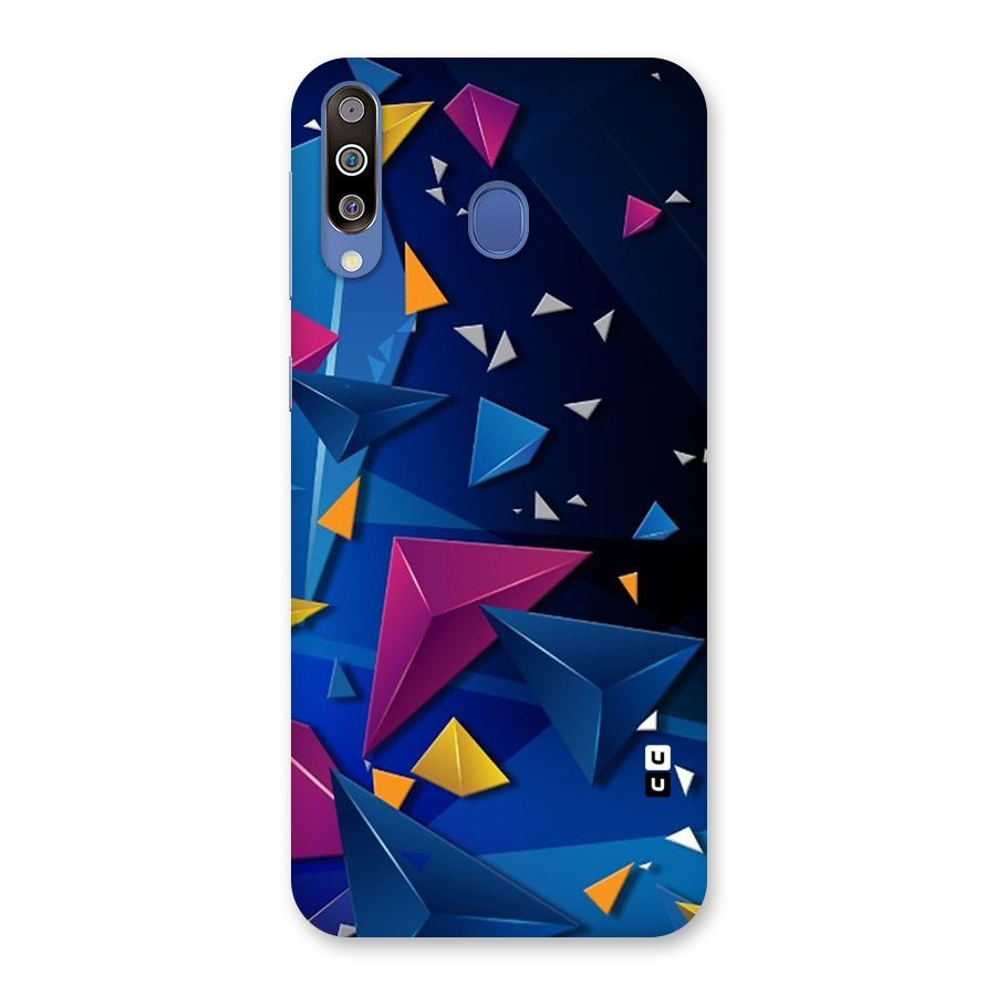 Space Colored Triangles Back Case for Galaxy M30