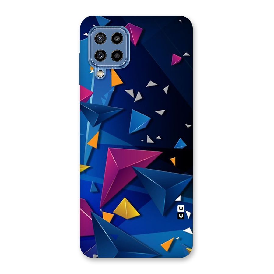 Space Colored Triangles Back Case for Galaxy M32