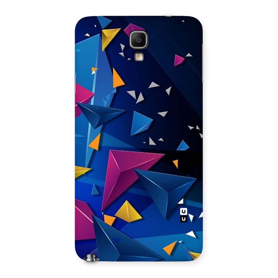 Space Colored Triangles Back Case for Galaxy Note 3 Neo