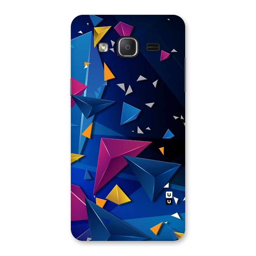 Space Colored Triangles Back Case for Galaxy On7 2015