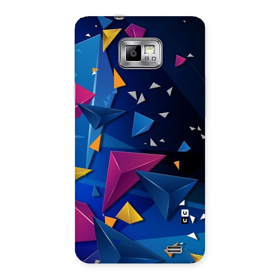 Space Colored Triangles Back Case for Galaxy S2
