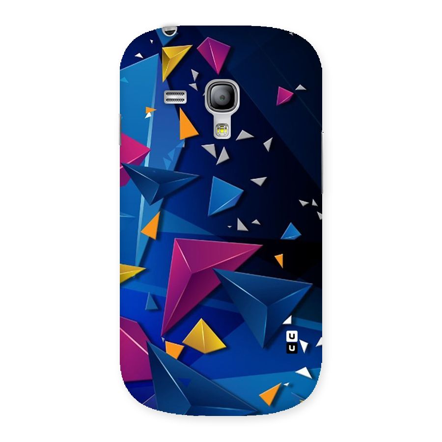 Space Colored Triangles Back Case for Galaxy S3 Mini