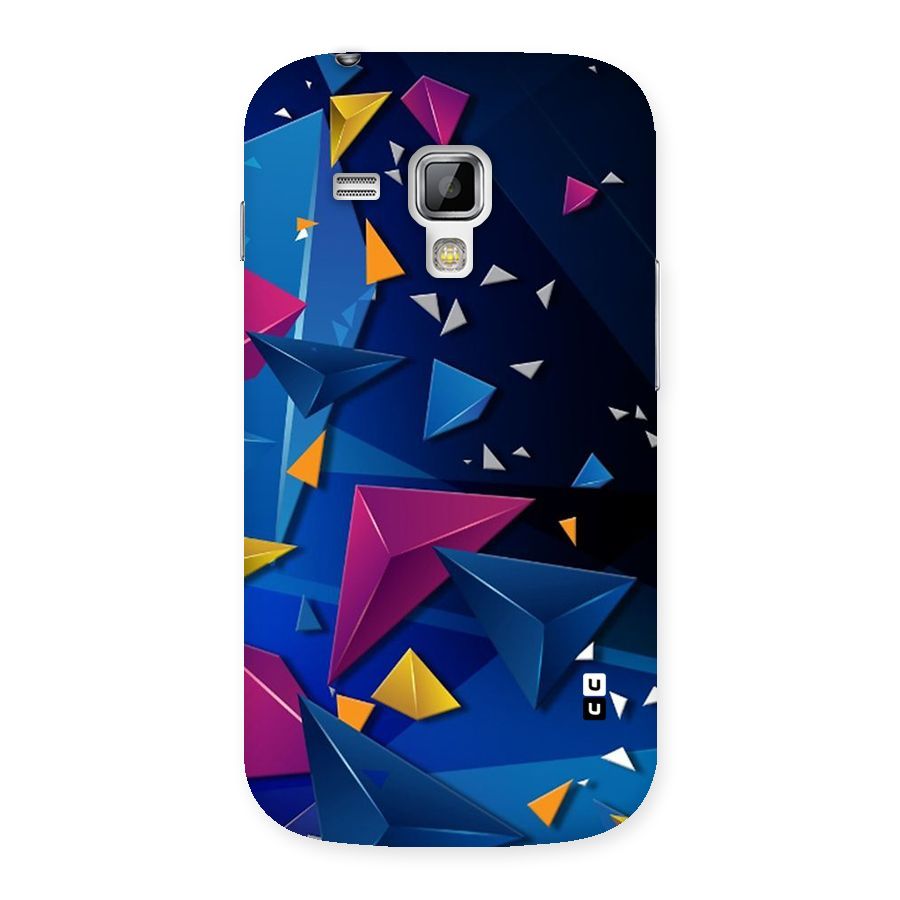 Space Colored Triangles Back Case for Galaxy S Duos
