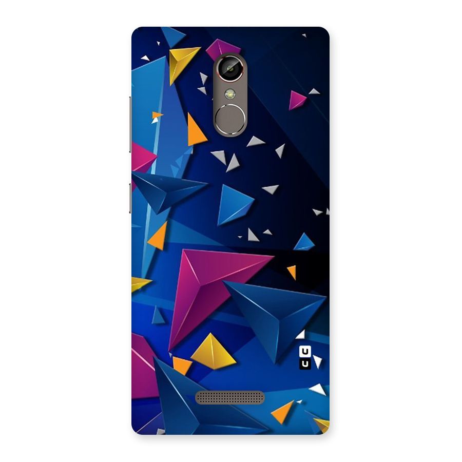 Space Colored Triangles Back Case for Gionee S6s
