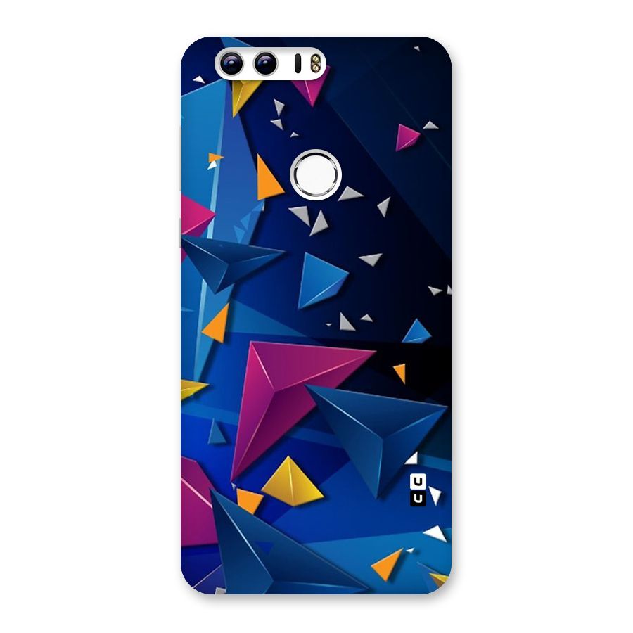 Space Colored Triangles Back Case for Honor 8